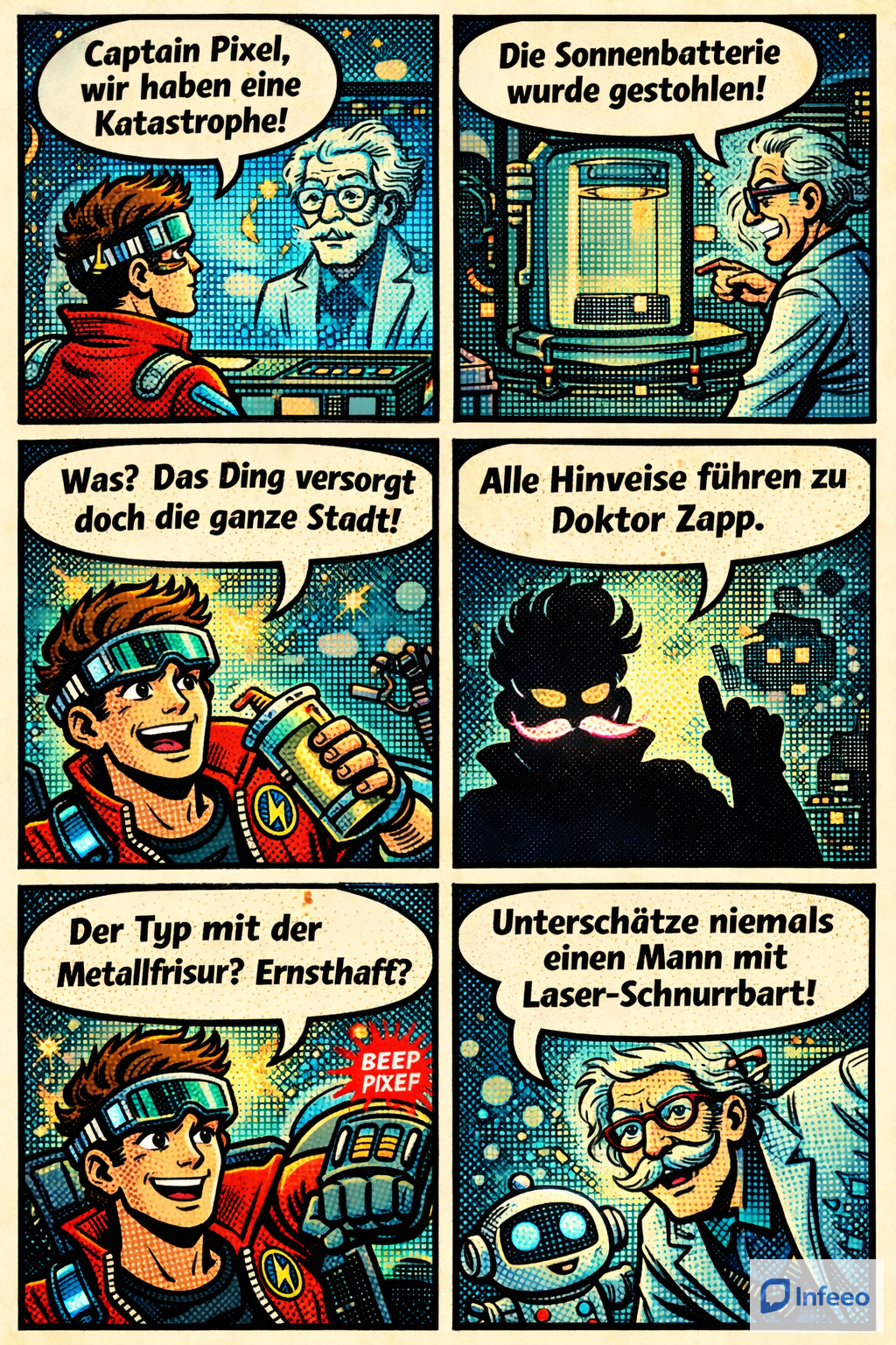 Neon Comics Strip in /general by @master image 1