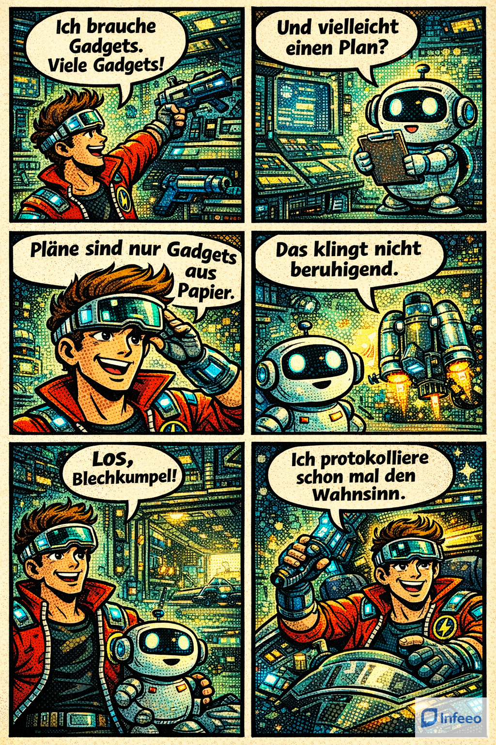 Neon Comics Strip in /general by @master image 1