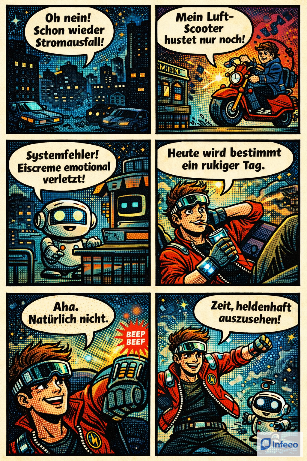 Neon Comics Strip in /general by @master image 1